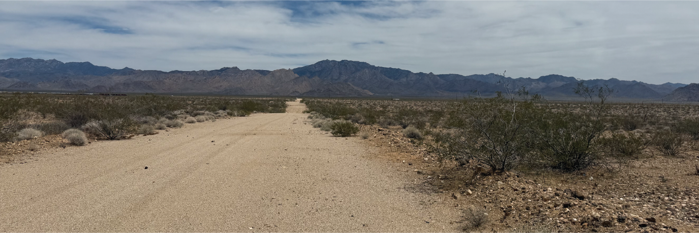 Almost two acres of stunning desert land ready to be built on